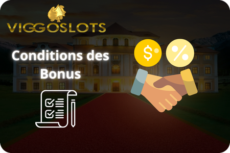 Conditions des Bonus Viggoslots